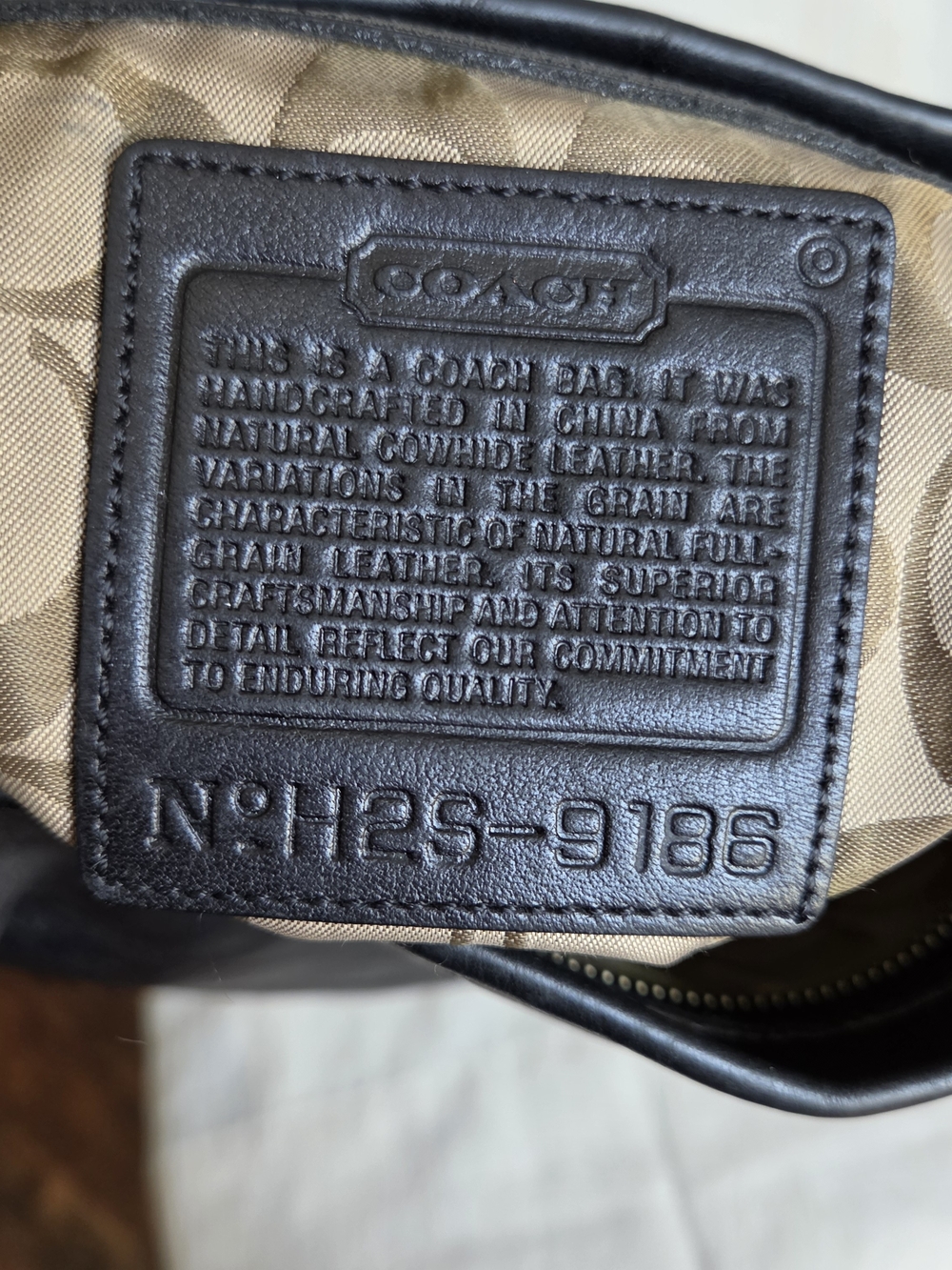 Vintage Coach Legacy Small Duffle Sac/Soho Hobo - Picture 10 of 10